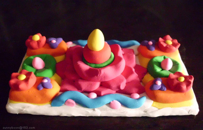 手工纸粘土莲花 自然之美与匠心之艺